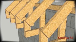 Как спланировать устройство 2х скатной крыши. Своими руками
