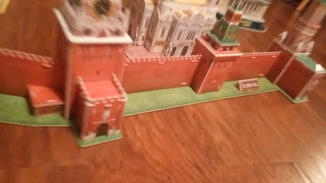 Обзор моих кремлёвских башен из 3d пазла смотреть онлайн