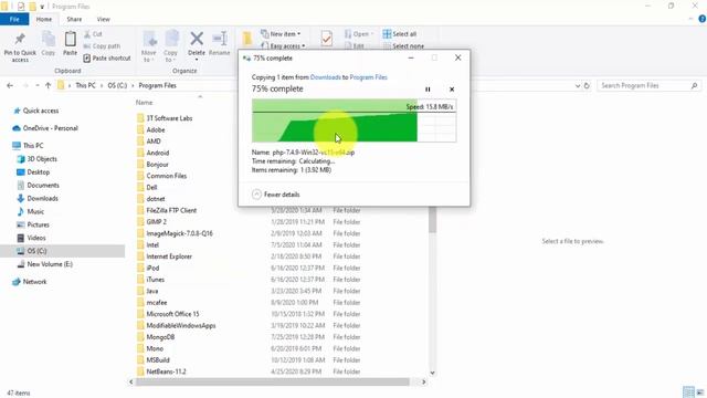 How to Install PHP 7.4.9 on Windows 10 смотреть онлайн