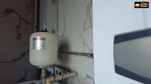 Ботвинино   отопление теплыми полами в каркасном доме на сваях