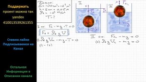 Физика Деревянный шар привязан нитью ко дну цилиндрического сосуда с площадью дна S = 100 см2