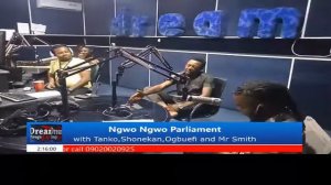 92.5 Enugu's Dream Fm's "Ngwo Ngwo Parliament" with Tanko,Shonekan,Ogbuefi and Mr Smith