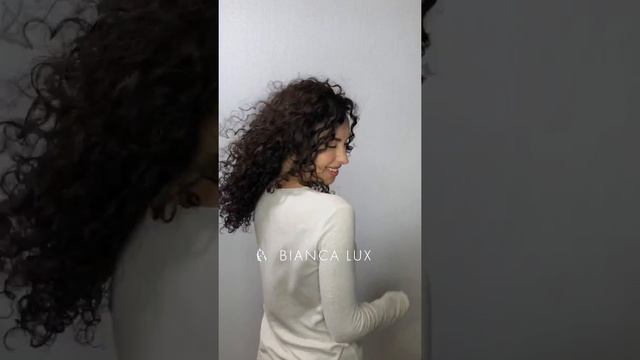 Спиральная завивка волос от Bianca Lux