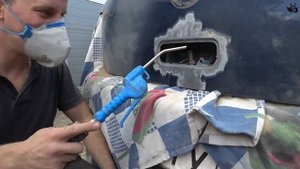 Как убрать ржавчину с авто. Пескоструй ржавчины на авто