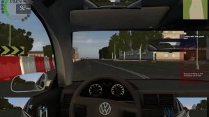 City car driving vw Passat b5 2000 {fast driving}