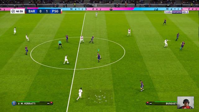 UEFA Champions League | BARCELONA vs PSG | PES 2021 Gameplay PC смотреть онлайн