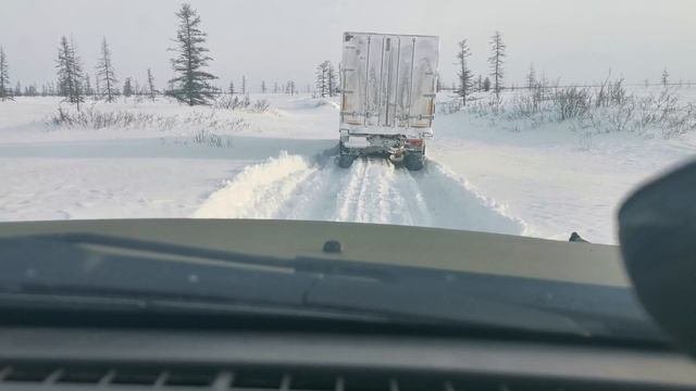 Вездеход TOYOTА испытание зимником!