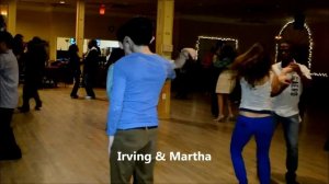 Kat Arias & Carlos Sihaus Bachata Social Dance at Mr. Mambo's 50/50 Party