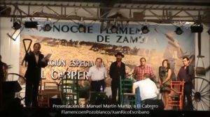 Presentación y Soleá El Cabrero en Zambra 2012