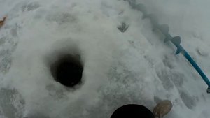 Счастливая лунка! Зимняя рыбалка.Рыбалка в Липецкой области.