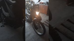 Запуск Racer Ranger 250 GY8A на холодную без топливного обогатителя