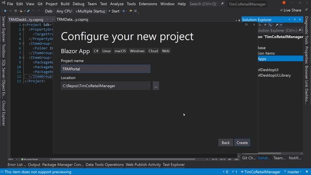Blazor WebAssembly (and fixing DevOps bugs)- A TimCo Retail Manager Video смотреть онлайн