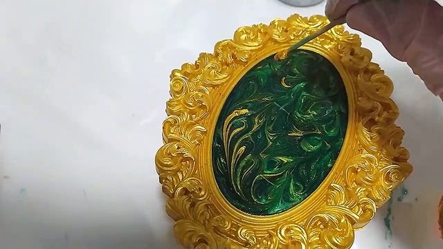 Мини поднос из эпоксидной смолы. смотреть онлайн