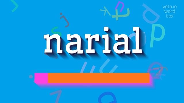 NARIAL - HOW TO PRONOUNCE IT? #narial смотреть онлайн