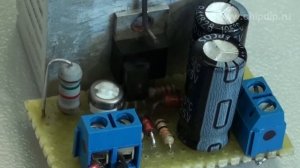 Мощный стабилизатор напряжения на полевом ...