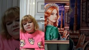 У меня в гостях  одна из первых вышивальных блогеров Алина рукоделие!