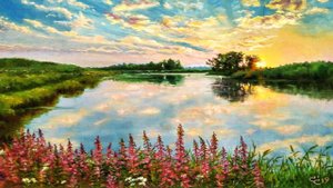 Пейзажи художника Сергея Симонова