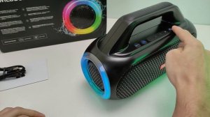 MIFA WILDBOX - МОЩНАЯ ПОРТАТИВНАЯ КОЛОНКА 60 Вт, 24 часа работы, BL 5.3, USB AUX И Micro SD, IPX7