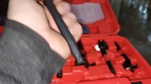 Набор коронок по мультматериалам milwauke.   Набор самоврезающихся насадок Milwaukee. Switchblad