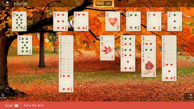 Star Club\Autumn Chill: FreeCell - Expert - Solve the deck смотреть онлайн