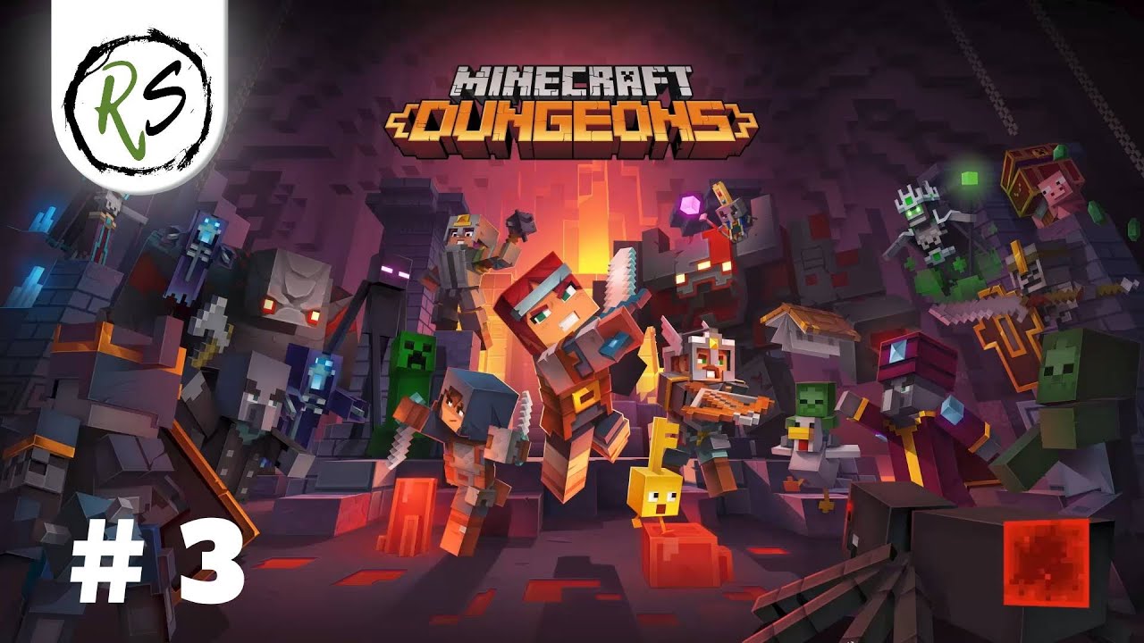 MINECRAFT DUNGEONS ➤ Прохождение #3 (без комментариев) ➤ СБОР РУН и БОЙ С ГРИБНОЙ КОРОВОЙ смотреть онлайн