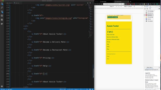 115 Building the footer смотреть онлайн
