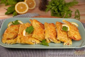 Вкусно и без брызг!
РЫБА В СЫРНОМ КЛЯРЕ, В ДУХОВКЕ