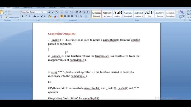 # Intermediate python tutorial TELUGU |Collections|Namedtuple in Python |Coding Tricks by swetha