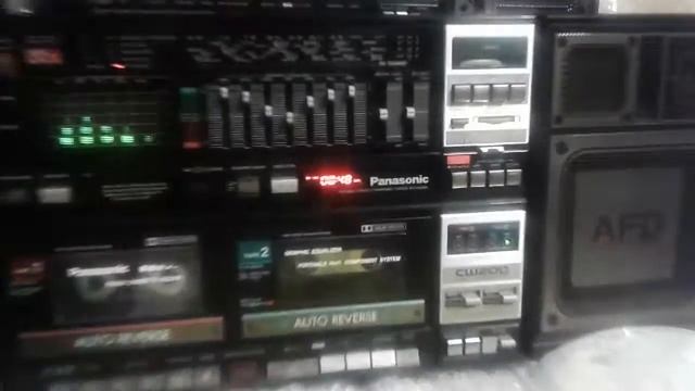 Установка МР3 плеера на Panasonic RX-CW200 смотреть онлайн