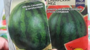 Обзор семян арбузов. Сезон 2022.