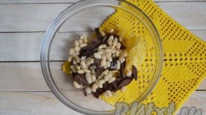 Салат из свиных почек