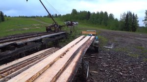 МОТОБЛОК С ДОПОЛНИТЕЛЬНЫМ ПРИЦЕПОМ. ПЕРЕВОЗКА ПИЛОМАТЕРИАЛА
