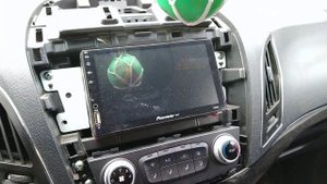 JAC S5/Как снять панель магнитолы/