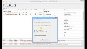 Password - Unlocker for Toshiba Hard disk + ATA-Tools (HPA|DCO)