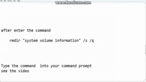 Remove system volume information in cmd