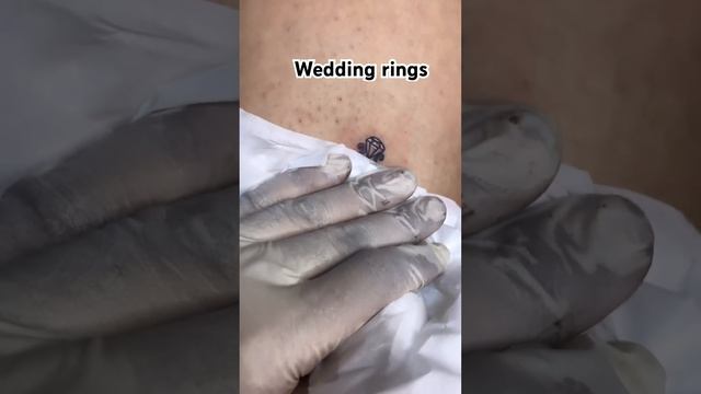 Wedding rings tattoo #viral #brownboy #dubai #tattoo #vlogs #views #sidhumoosewala