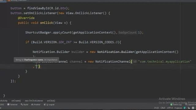 How to create shortcut Badge count in android studio || Android Studio tutorial смотреть онлайн