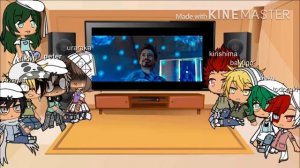 •Bnha react to avengers with peter Parker•- Gacha club -