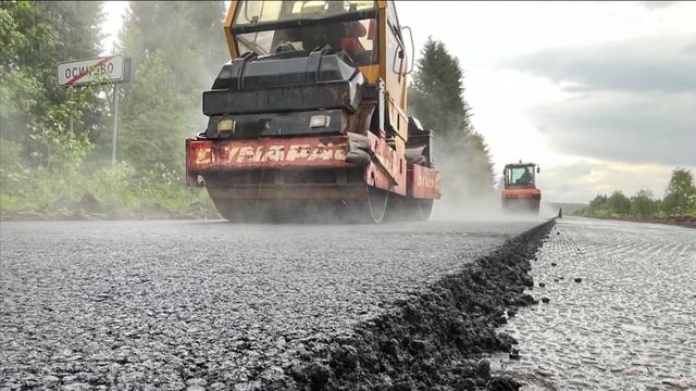 Ремонт участка дороги до деревни Осиново начался в Никольском округе смотреть онлайн