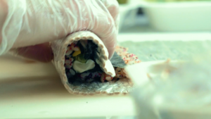 Рецептура ролла "Унаги-манго" :: Видеокурс для сушистов от Digital Food