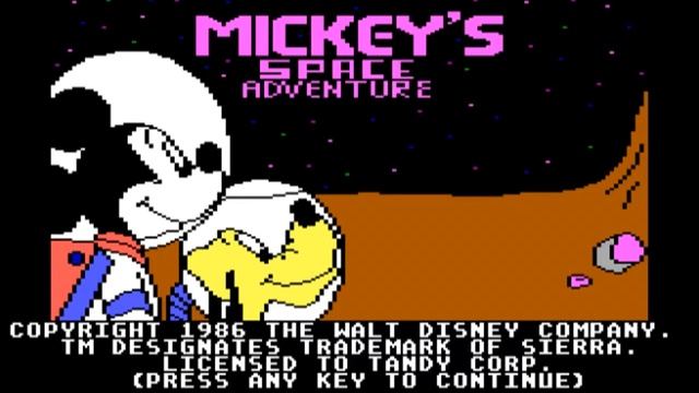 Mickey's Space Adventure - Intro (1986) смотреть онлайн