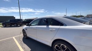 2018 Ford Taurus SHO in Pearl White at Dale Howard Auto Center of Iowa Falls