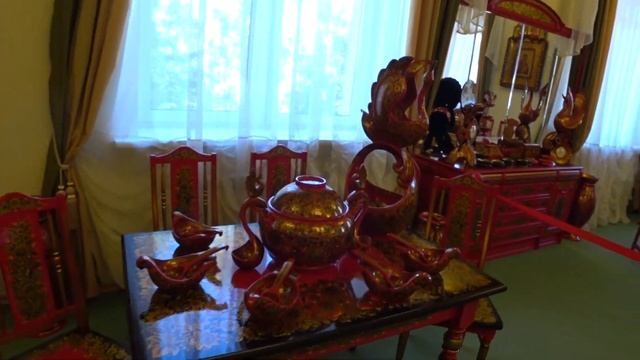 Семёновская Хохломская роспись // Часть 1: экскурсия по музею "Золотая хохлома" // Август 2022 смотреть онлайн