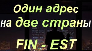 Один адрес на две страны: финны и эстонцы решили жить, как в одной стране #эстония #финляндия #пмж