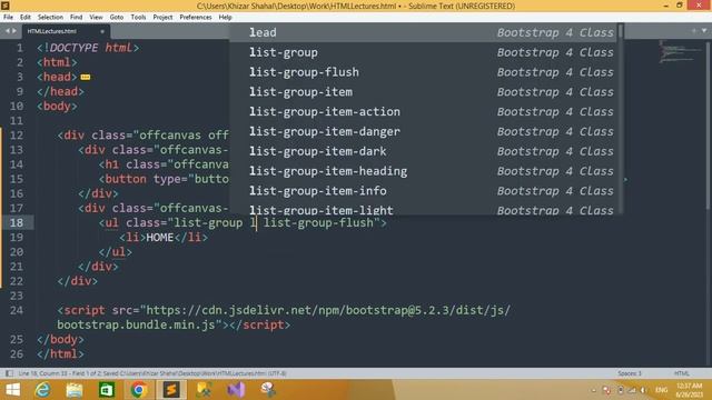 Bootstrap 5 Offcanvas Classes: A Step-by-Step Guide in Urdu Hindi