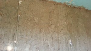 Штукатурка стен по маякам/изготовление цементно-песчаной смеси/установка маяков