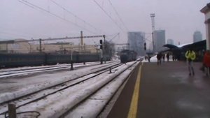 ЧС8-032 СТАНЦИЯ КИЕВ-ПАССАЖИРСКИЙ ТИФОН ГУДОК СВИСТОК