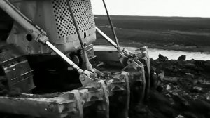 1969 год. Тюменский район. Строительство автодороги Тюмень-Ялуторовск.