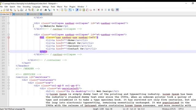 PHP Include and Require Function Tutorial in Hindi | CodexEdu