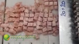 Нарезка замороженного мяса кубиком от 15 до 50 мм, Vega Meat Dicer 500